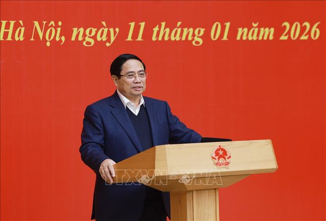 ​Thủ tướng Phạm Minh Chính chủ trì Hội nghị tổng kết năm 2025 và triển khai nhiệm vụ năm 2026 của Đảng bộ Chính phủ